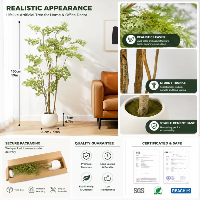 Реалистичное искусственное япо – обзор и цена Dracaena Marginata