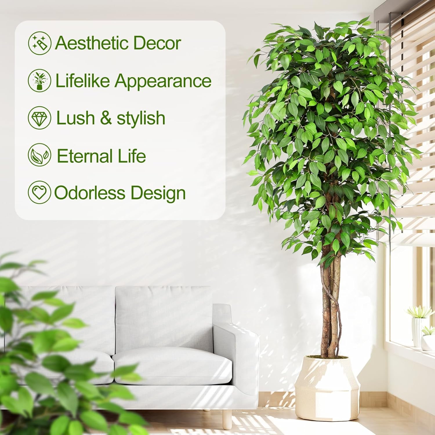 Искусственное дерево фикус с р – обзор и цена Dracaena Marginata
