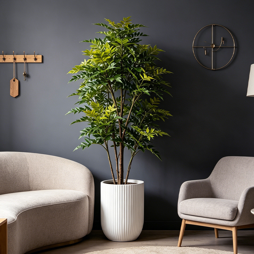 Искусственное растение Нандина – обзор и цена Dracaena Marginata
